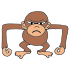 Grumpy Monkey